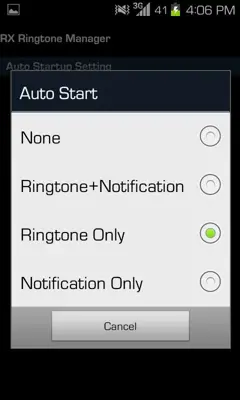 Eris Ringtone Manager android App screenshot 0